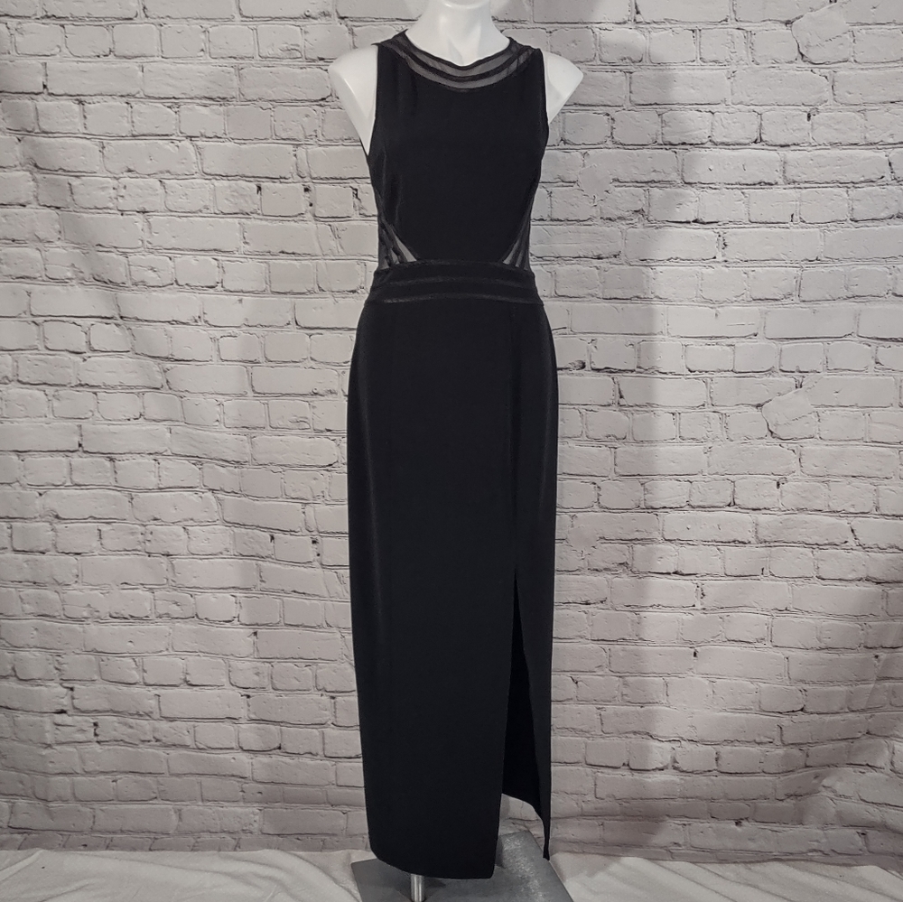 Betsy & Adam • Sleek Black Dress